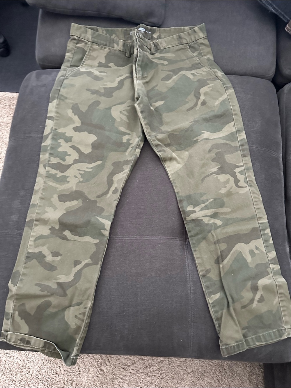 Old Navy Ultimate Slim Camo Pants 38x30